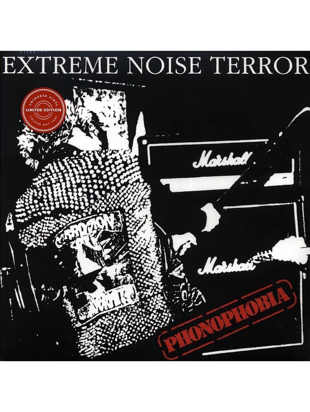 EXTREME NOISE TERROR - PHONOPHOBIA LP VINYL RECORD punk discharge d beat thrash